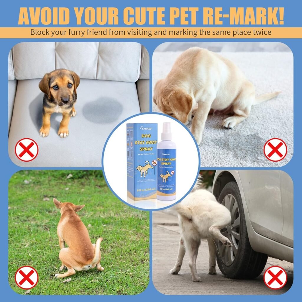 Not Here Dog Spray - 8 oz Get Your Dog to Develop Good Habits and Improve Inappropriate Peeing